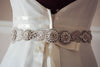 designer bridal sash - lamas