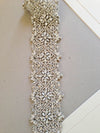 Bridal sash - Viva Sparkle 19 inches