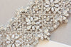 Bridal sash - Viva Sparkle 19 inches