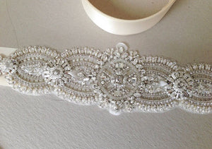 Beaded bridal belt - Jayln