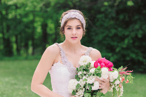 Vintage inspired bridal headpiece