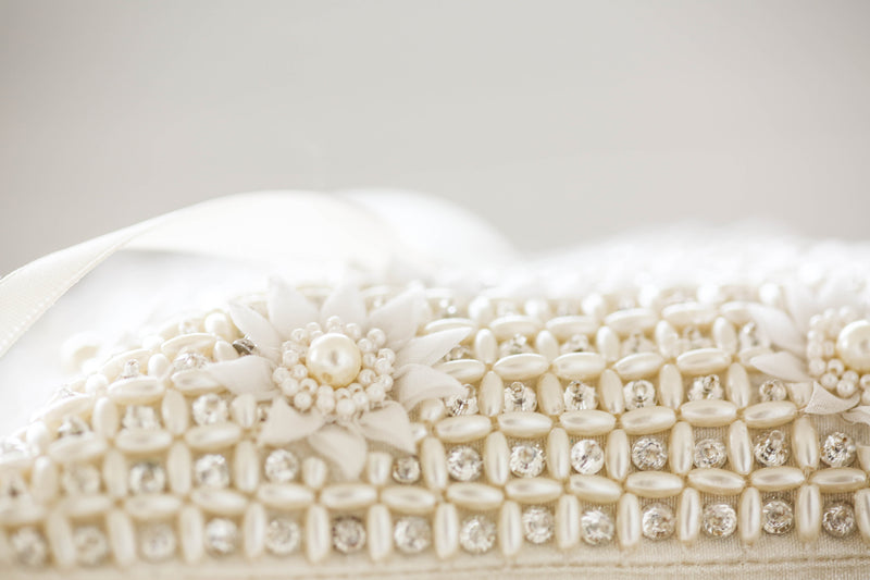 designer wedding pillows