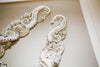 Ivory bridal belt, style S41 ( 1qty ready to ship)