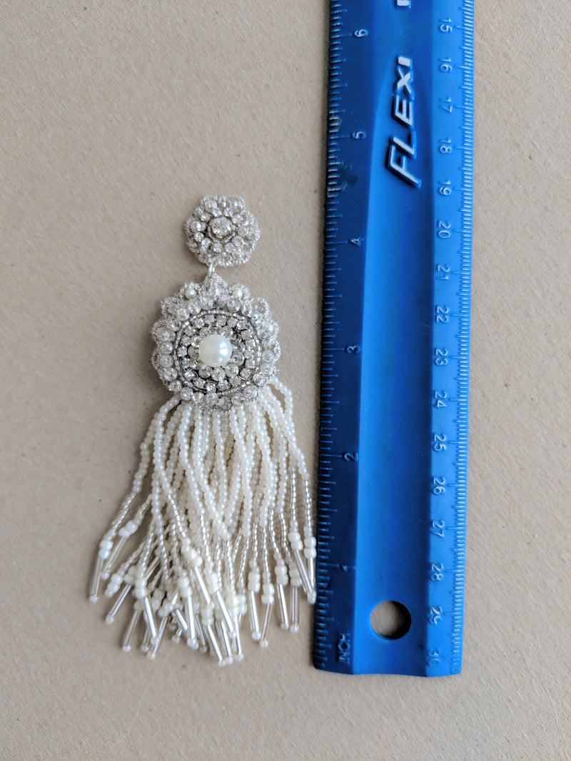 statement bridal earring