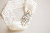 Applique bridal garter