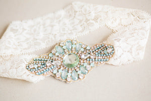 Unique bridal garters