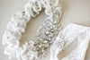 Embellished Bridal Garter Set - Style R121