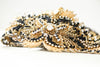 black lace bridal sash