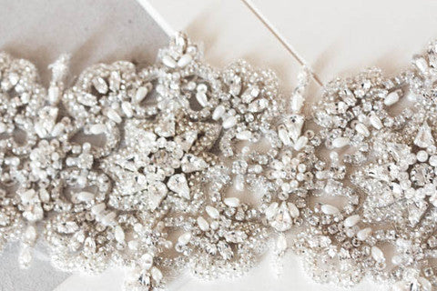 Bridal sash - Baby Seeds