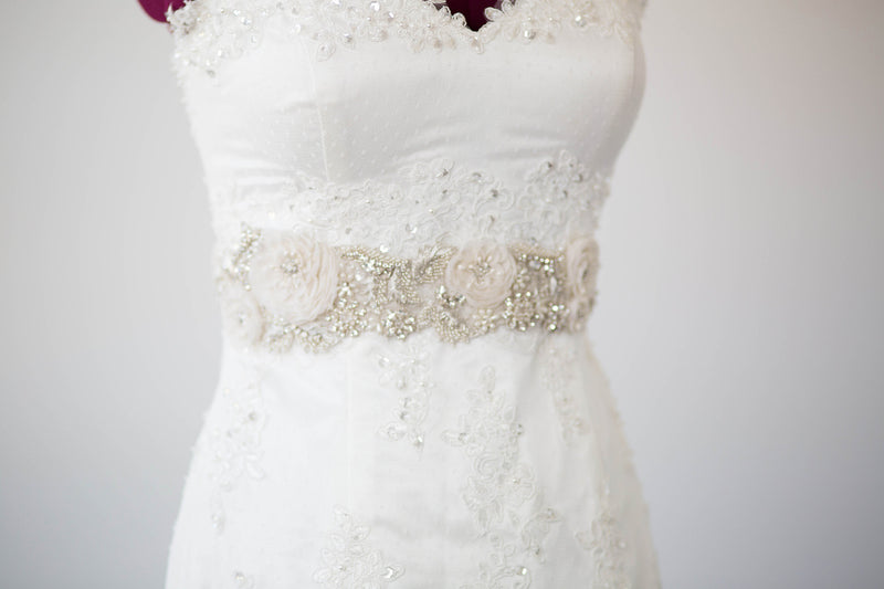 Designer wedding sashes