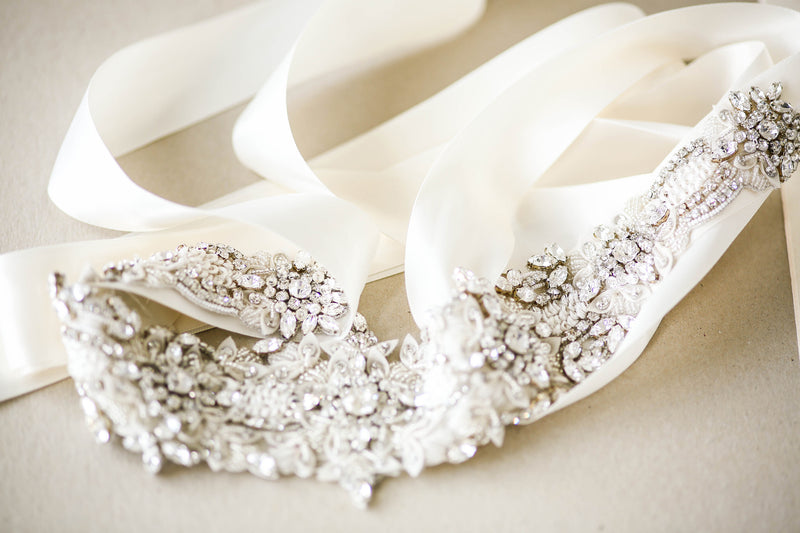 Bridal dress belt by Millieicaro Style R108