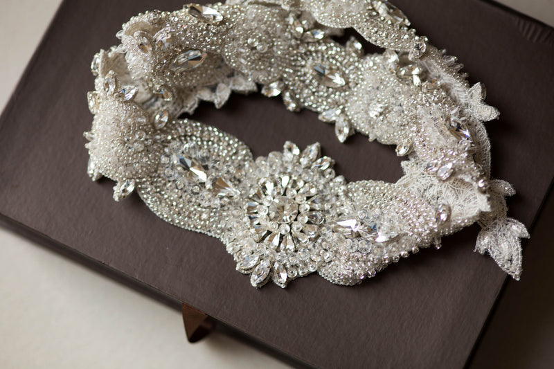 Bridal belt and sashes - Style R48
