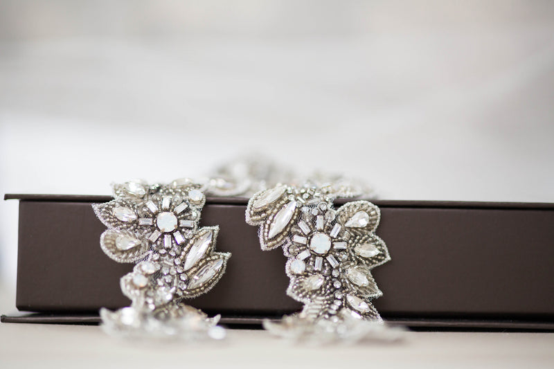 bridal belts and sashes in antique silver