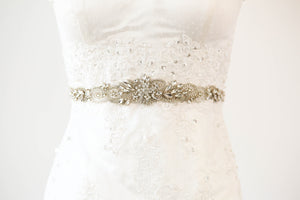 Crystal Bridal Belt - Style R118