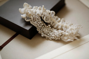 Pearl Garter for the Bride