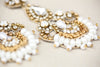 Wedding Drop Earrings Gold