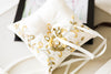 handmade designer ring pillow