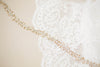 Thin Bridal Belt in Gold or Silver Color