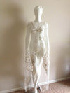 Couture Wedding veil, Style Art Deco ver-2