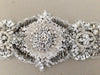 Bridal sash belt - Calida in Silver, Antique Silver or Gold