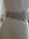 Millieicaro bridal dress belt - zinc