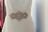 beaded bridal dress sash - Annata