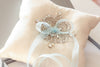 Ring bearer pillow - Fleur ivory