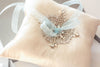 Ring bearer pillow - Fleur ivory