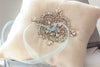 Ring bearer pillow - Fleur ivory