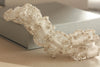 Bridal garter - Dew drop pearls garter in Ivory