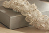 Bridal garter - Dew drop pearls garter in Ivory