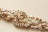 Bridal headpiece - Gold artdeco