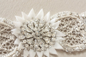 Ready to ship bridal dress belt
