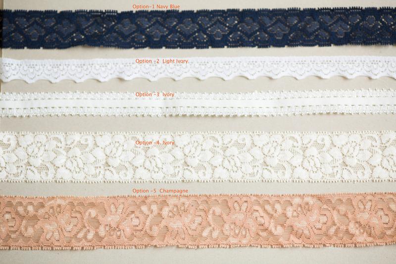 Lace Bridal Garter in Gold Accents - Style G1901