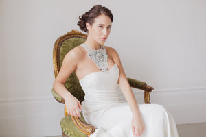 Bridal statement necklace