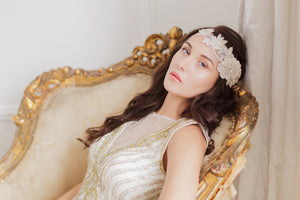 Couture bridal headband - Style H14
