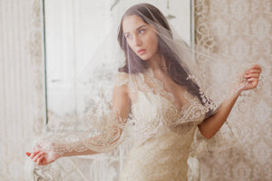 Couture Bridal veils - Art Deco