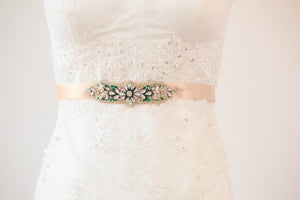 Multicolor bridal belts and sashes - Style R116