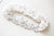 Blush Wedding Garter Set with Opal Crystals - Style R115