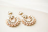 Rosegold Bridal Earrings 2017