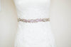 Rosegold bridal belts and sashes