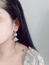opal bridal earrings