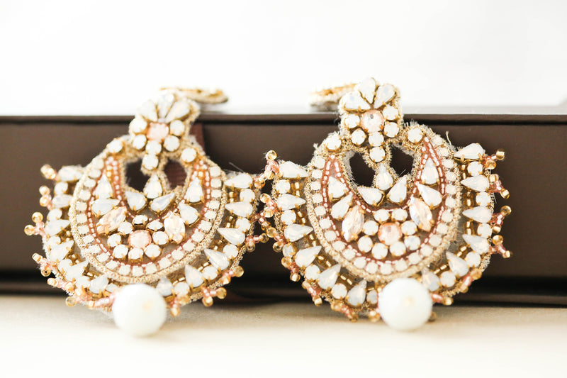 2017 Bridal trends in wedding earrings