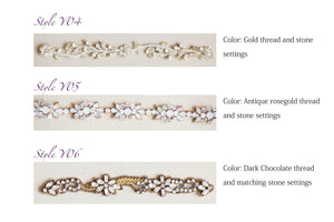 Wholesale bridal trim by the yard