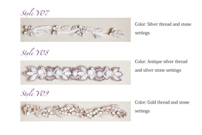 Bridal Trim by The Yard - Style Set-C