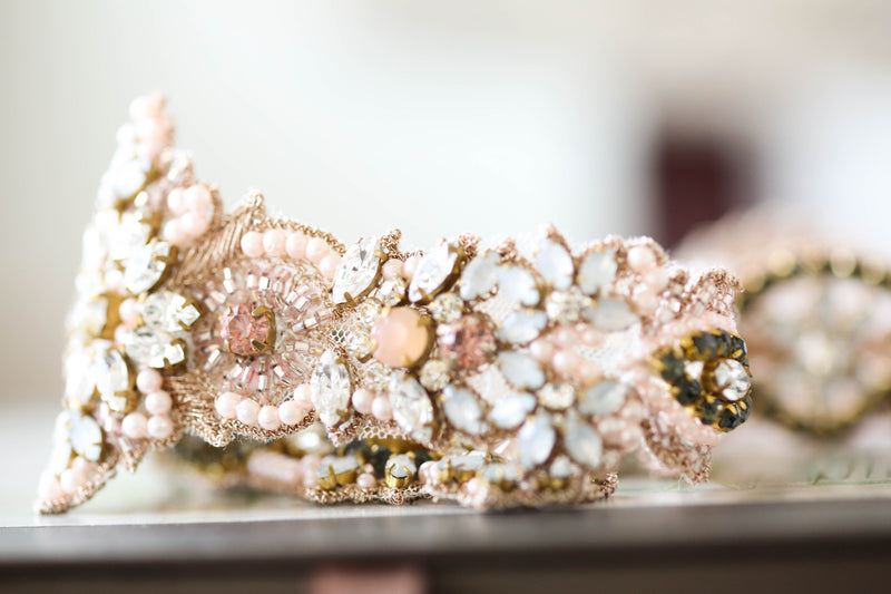 Opal cheap bridal belt
