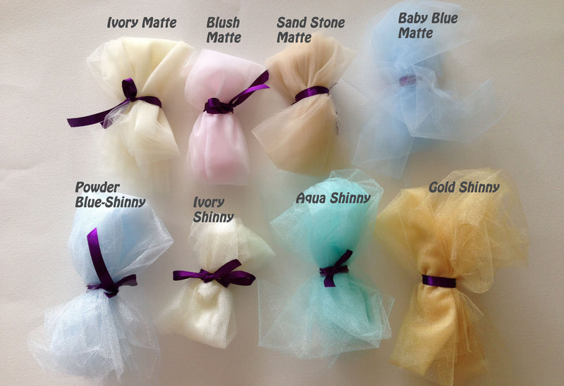 1-Fabric Color Sample for Tulle based garters