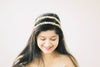 Two strand bridal headband