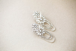 Vintage wedding earrings