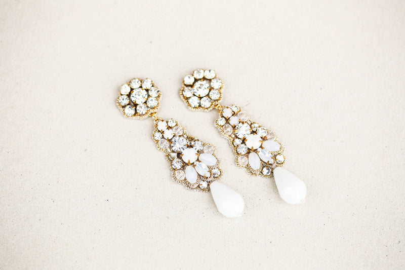 bridal earrings drop